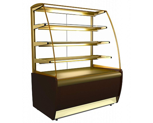 Тепловая витрина Полюс Carboma Flandria Light K70 SH 0,9-1 (стекло)