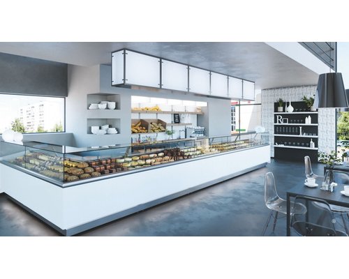 Тепловая витрина Полюс Carboma Vision KC82 SH 1,0-1