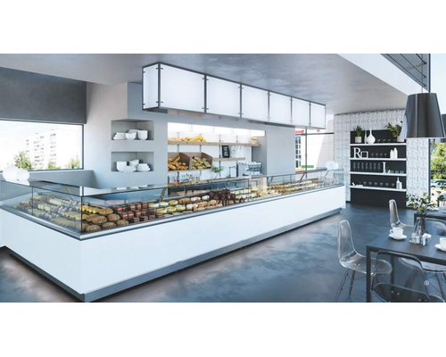 Тепловая витрина Полюс Carboma Vision KC82 SH 1,2-1