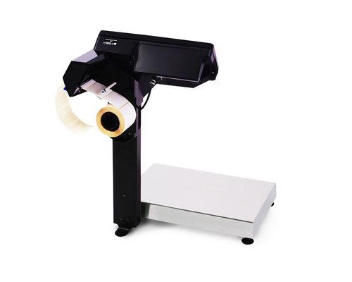 Весы с печатью этикеток МАССА-К МК-32.2-RP10