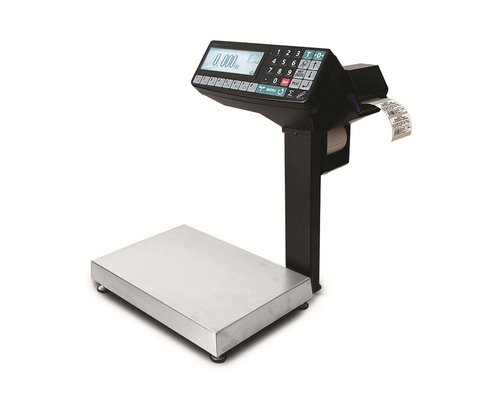 Весы с печатью этикеток МАССА-К МК-32.2-RP10