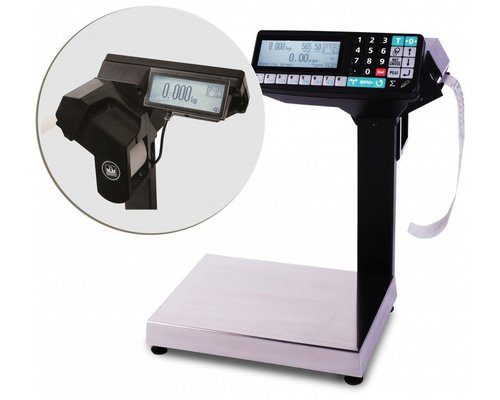 Весы с печатью этикеток МАССА-К МК-6.2-R2P10