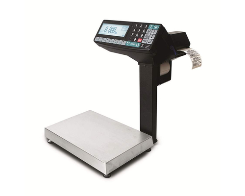 Весы с печатью этикеток МАССА-К МК-6.2-RP10