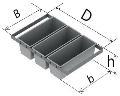 Хлебная форма 6Л11 с ручками