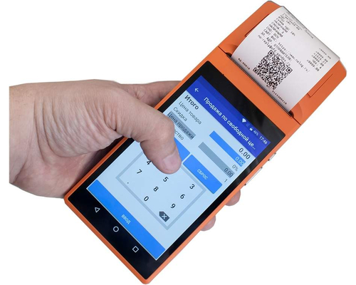 Модуль Касса MSPOS-K ПТК ФН (сканер, аккумулятор, USB, 3G, Wi-Fi)