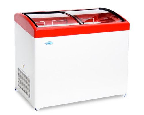 Морозильный ларь Снеж МЛГ-250 (красный)