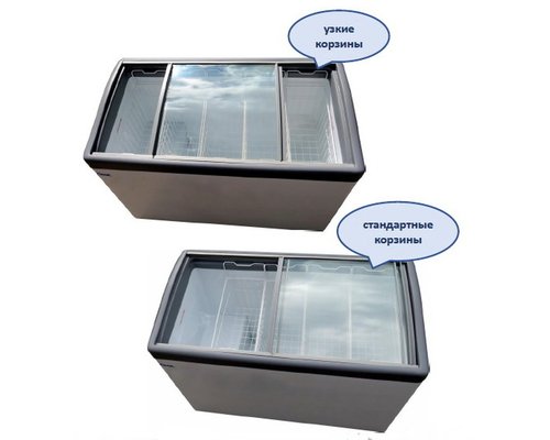 Морозильный ларь Снеж МЛГ-250 (красный)