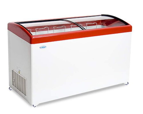 Морозильный ларь Снеж МЛГ-500 (красный)