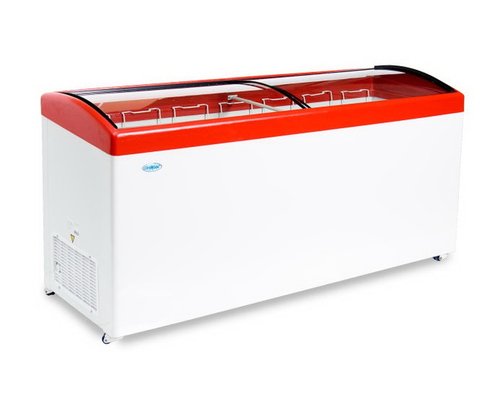 Морозильный ларь Снеж МЛГ-700 (красный)