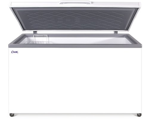 Морозильный ларь Снеж МЛК-500 нерж, глухой