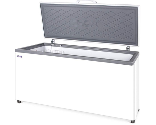 Морозильный ларь Снеж МЛК-600 нерж, глухой