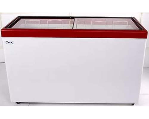 Морозильный ларь Снеж МЛП-500 (красный)