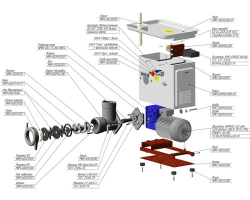 Мясорубка Белторгмаш МИМ-600М