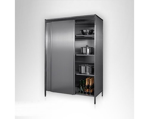 Шкаф-купе нержавеющий Финист (1100х600х1800)