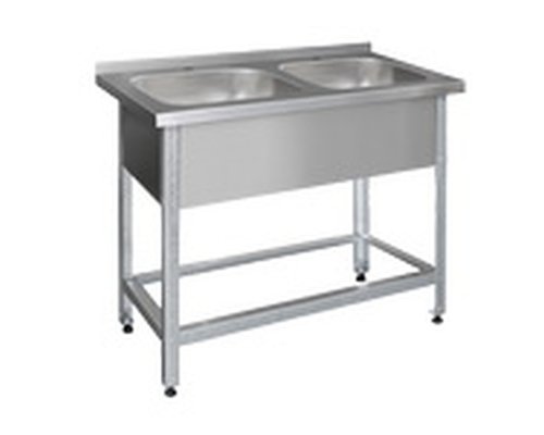 Ванна моечная цельнотянутая Финист ВМЛц-2 (1000х500х850)