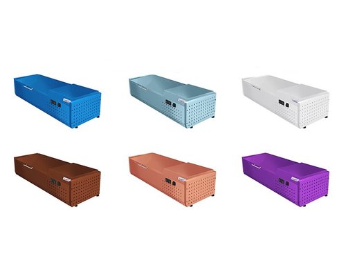 Настольная холодильная витрина ToppingBox НХВкр-4 (с крышкой)