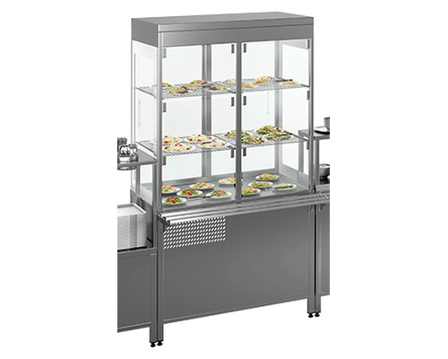 Прилавок-витрина для холодных закусок Финист ПВХ 1200