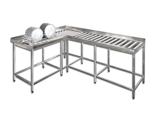 Стол приемный с цилиндрическими роликами Финист (1400х700х850)