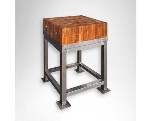 Колода для рубки мяса (столешница бук) Финист КрМ (600х600х800)