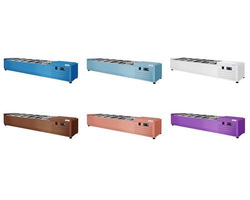 Настольная холодильная витрина ToppingBox НХВо-9 (открытая)