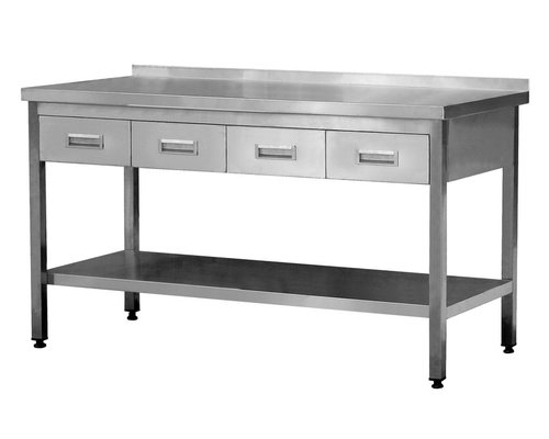 Стол СППНЯ-2 150/60 (с бортом, 4 ящика)