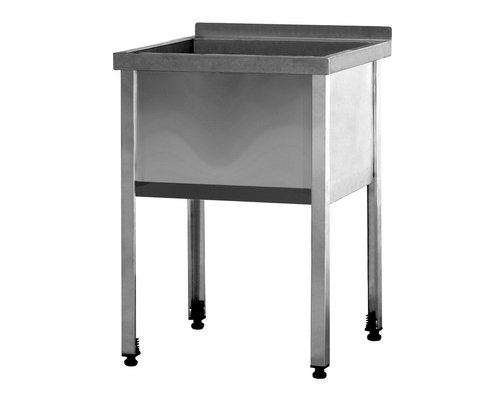 Ванна моечная ВМБЦ 12/40 (сварная, 1 секция, с бортом)