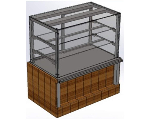 Витрина кондитерская нейтральная Refettorio RN33А