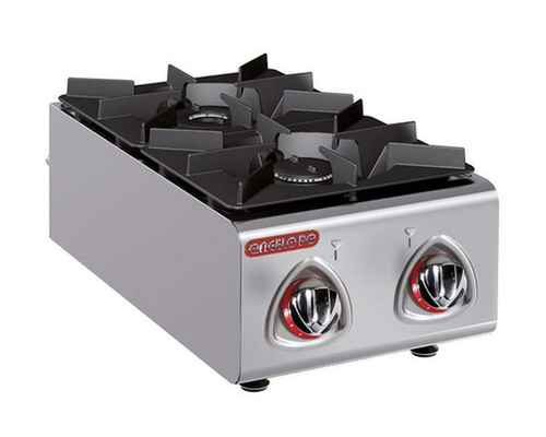 Плита 2-конфорочная 600 серии ANGELO PO 6FA Газ