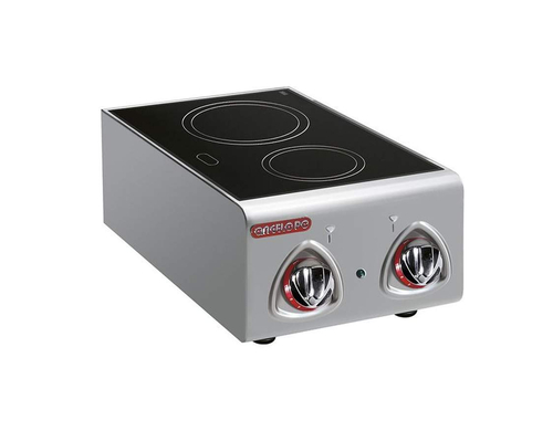 Плита 2-конфорочная 600 серии ANGELO PO 6VTR2