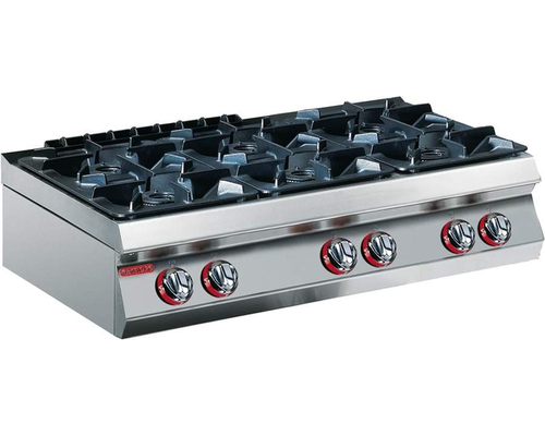 Плита 6-конфорочная 700 серии ANGELO PO 2G0FA0 Газ