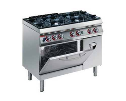 Плита 6-конфорочная 700 серии ANGELO PO 2G1FA0GV Газ