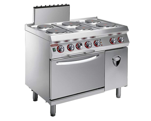 Плита 6-конфорочная 700 серии ANGELO PO 2G1PE1E