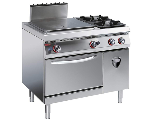 Плита со cплошной поверхностью 700 cерии ANGELO PO 2G1TP3G Газ