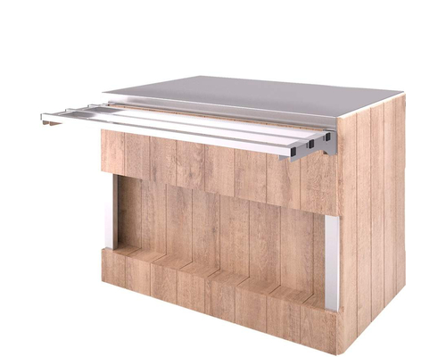 Прилавок нейтральный Refettorio RN11B без полки