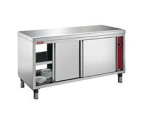 Стол-шкаф тепловой с полкой ANGELO PO A20B2E