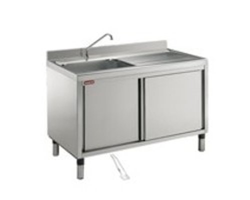 Ванна моечная ANGELO PO LA1214DP (с педалью крана)