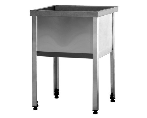 Ванна моечная ВМЦ 12/45 (сварная, 1 секция, без борта)