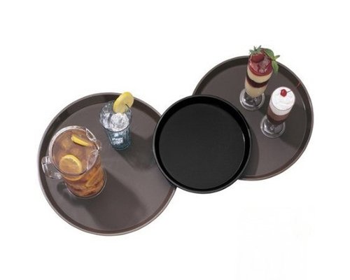 Круглый поднос прорезиненный 35,5 см Cambro PT1400 167