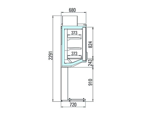 Морозильный шкаф Arneg TOMSK GI 2100