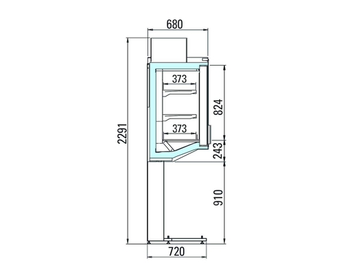 Морозильный шкаф Arneg TOMSK GI 2500