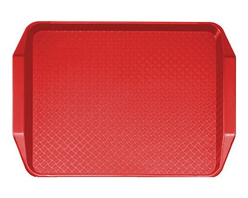 Пластиковый поднос 30х43 см Cambro 1217FFH 163 (красный)