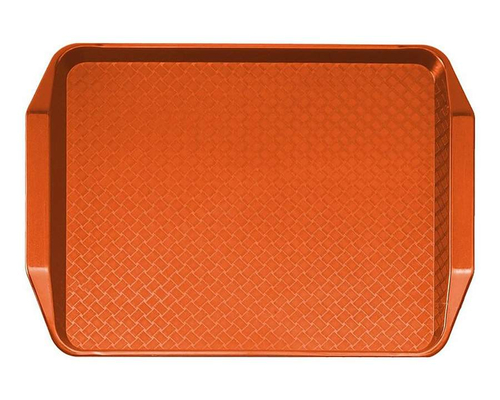 Пластиковый поднос 30х43 см Cambro 1217FFH 166 (оранжевый)