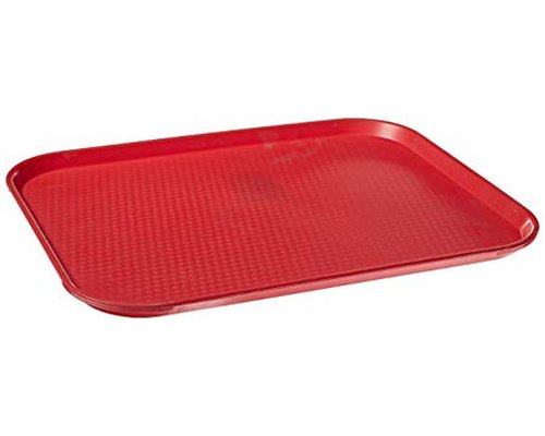Пластиковый поднос 35х45 см Cambro 163 1418FF (красный)