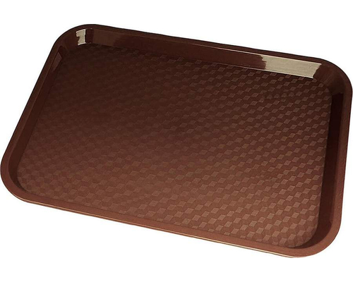 Пластиковый поднос 35х45 см Cambro 167 1418FF (коричневый)