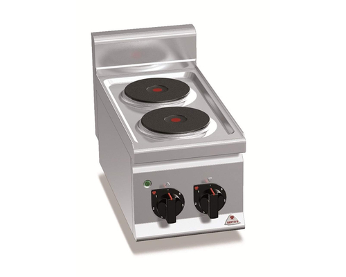 Плита электрическая 2-конфорочная 600 серии Berto's E6P2B