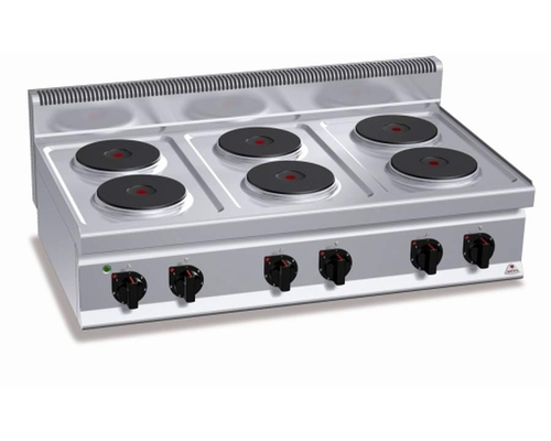 Плита электрическая 6-конфорочная Berto's E7P6B