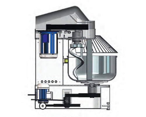 Тестомес спиральный Bassanina MZ80 MIX