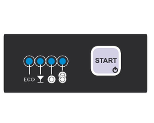 Машина посудомоечная Comenda PF 45 с дозаторами и помпой