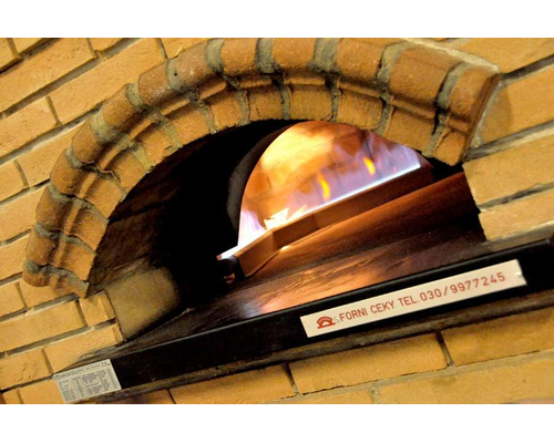 Печь для пиццы дровяная квадратная Ceky S100