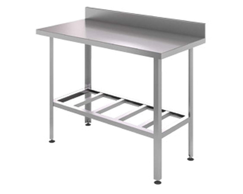 Стол разделочный пристенный с бортом СРПЦЭ; РП 1200х500